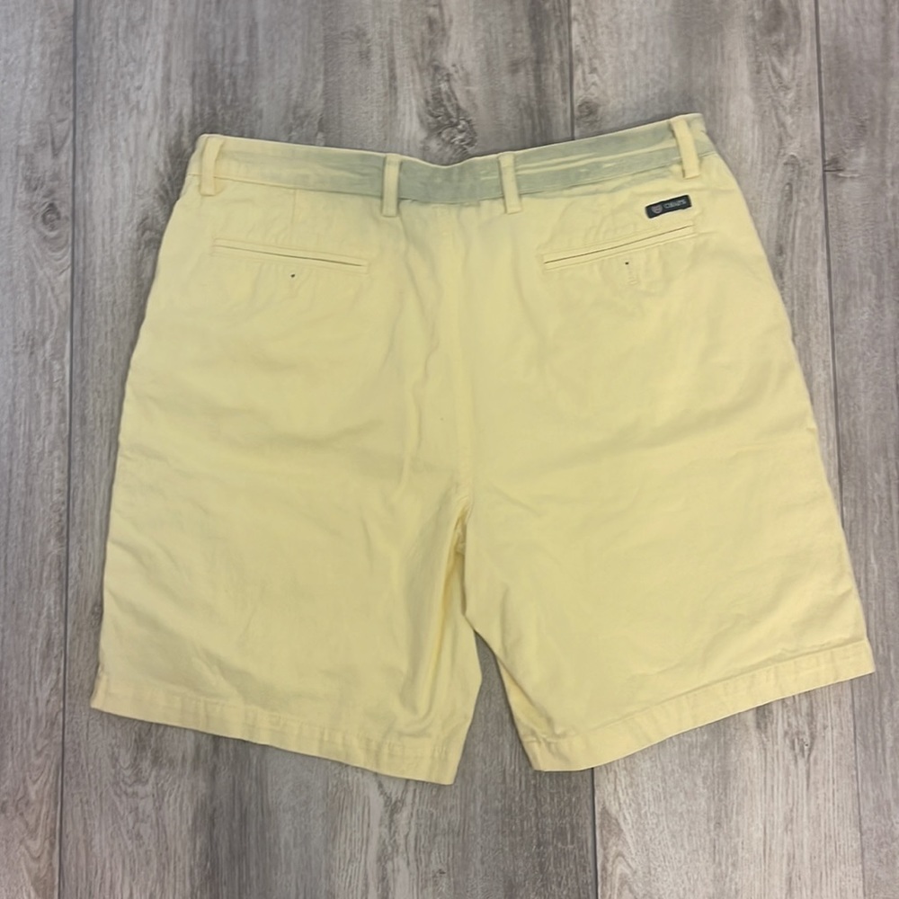 Chaps Men Flat Front Yellow size 38 shorts - Picture 5 of 5